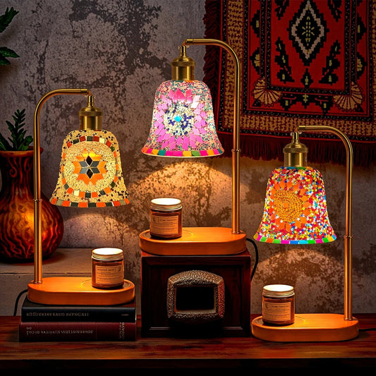Bohemian Wax Melting Lamp
