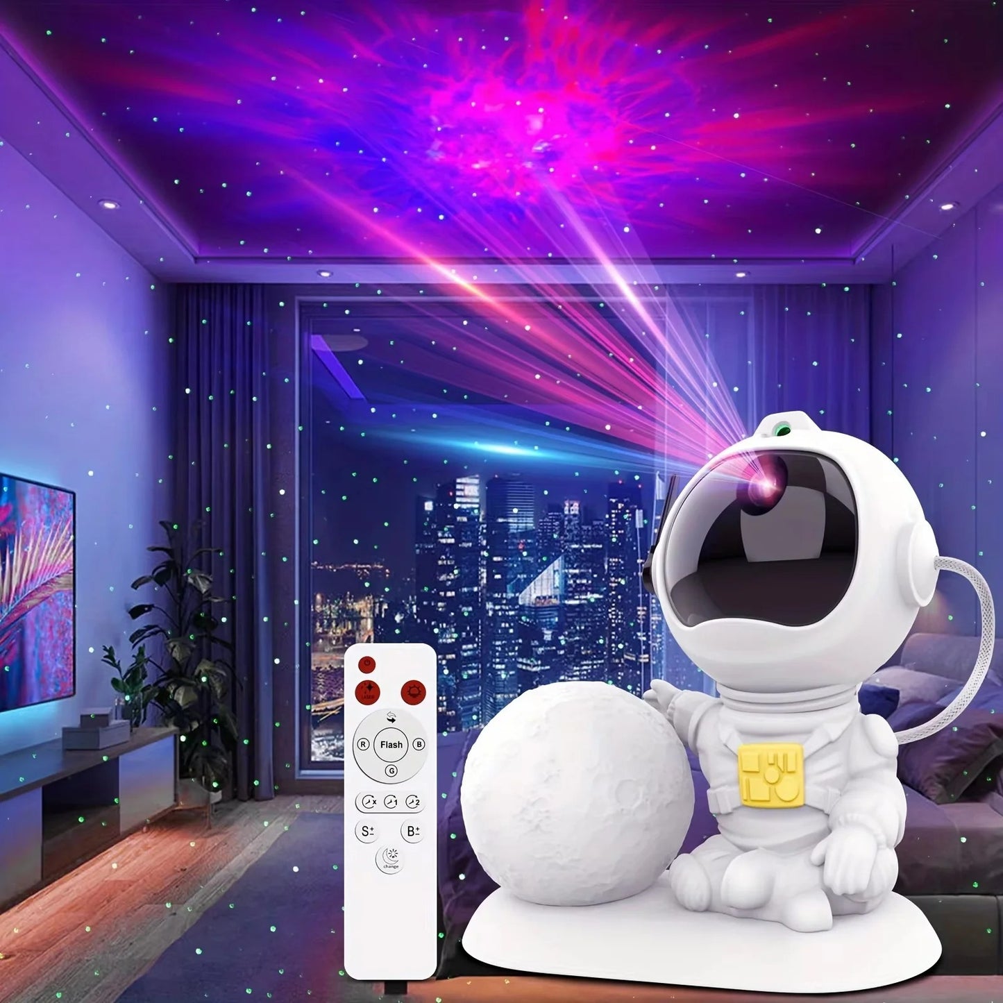 Astronaut Nebula Projector