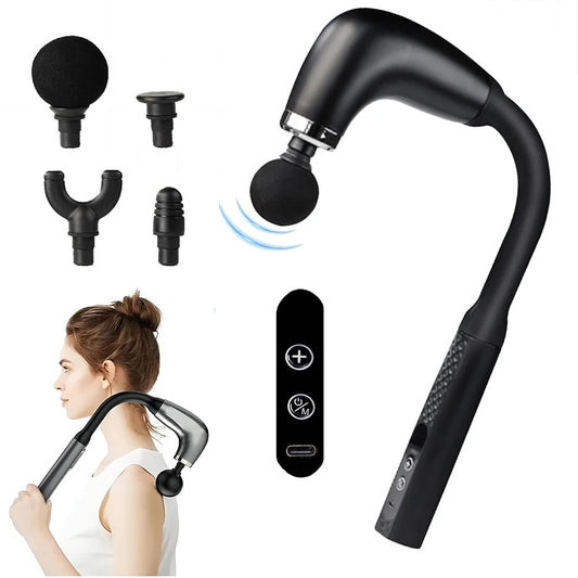 Massage Gun with Upgraded Extension Handle