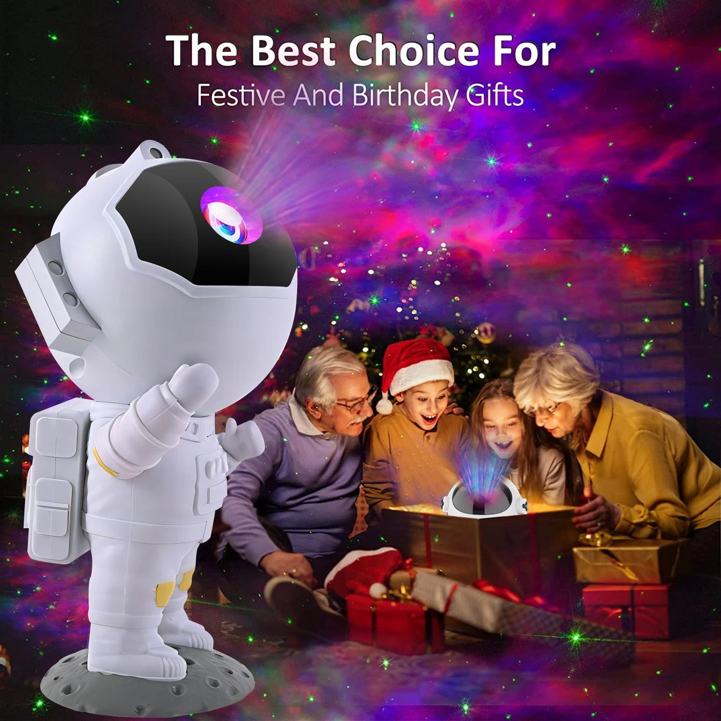 Astronaut Nebula Projector