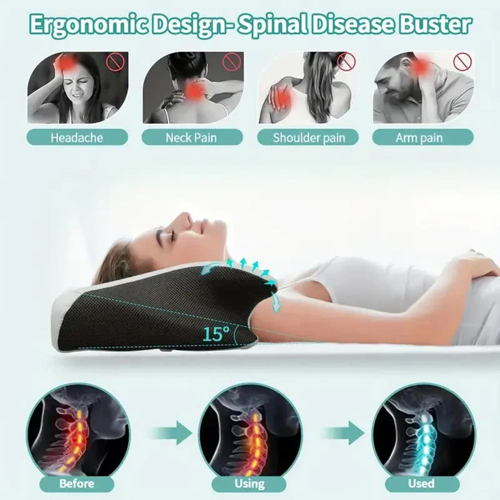 Butterfly Contour Pillow : No more neck pain！